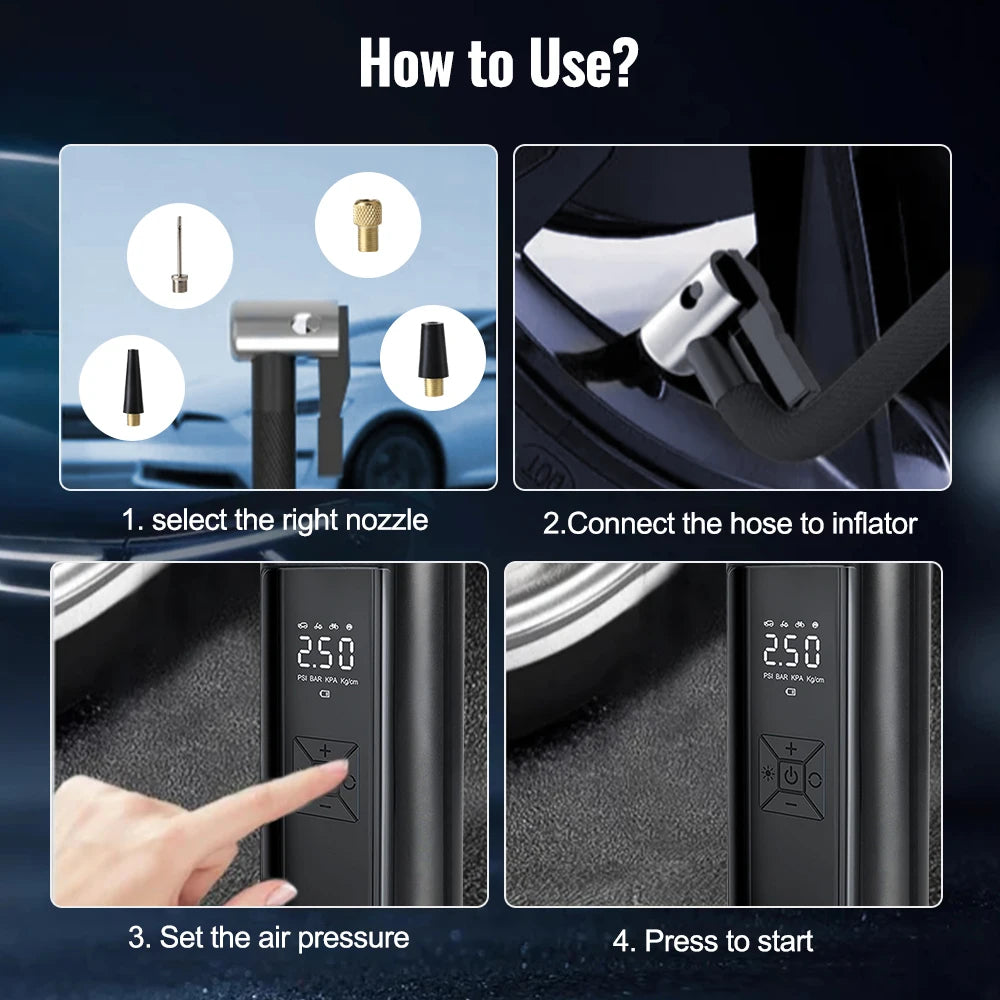 AeroMate – Portable Air Pump