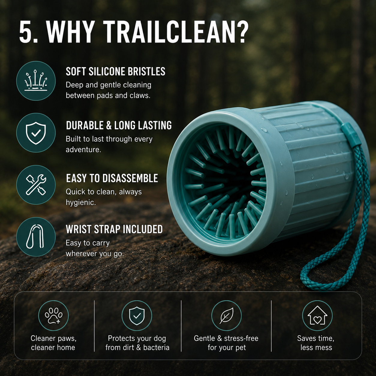 TrailClean - Paw Cleaner