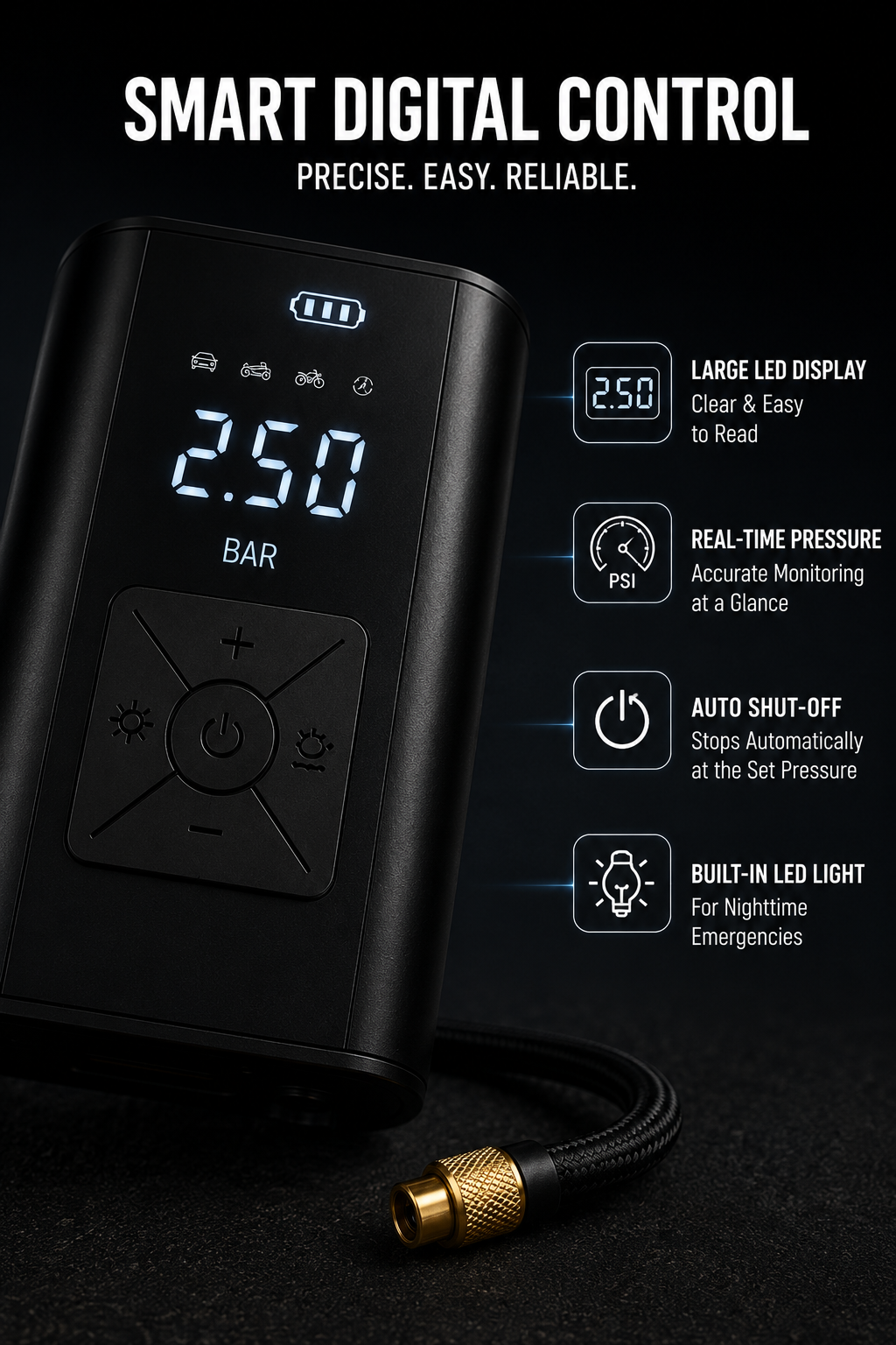 AeroMate – Portable Air Pump