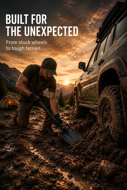 WildShovel -  Foldable Survival Shovel