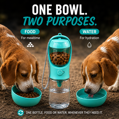 TrailBuddy - Food & Water Travel Bottle
