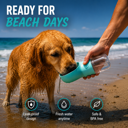 TrailBuddy - Food & Water Travel Bottle