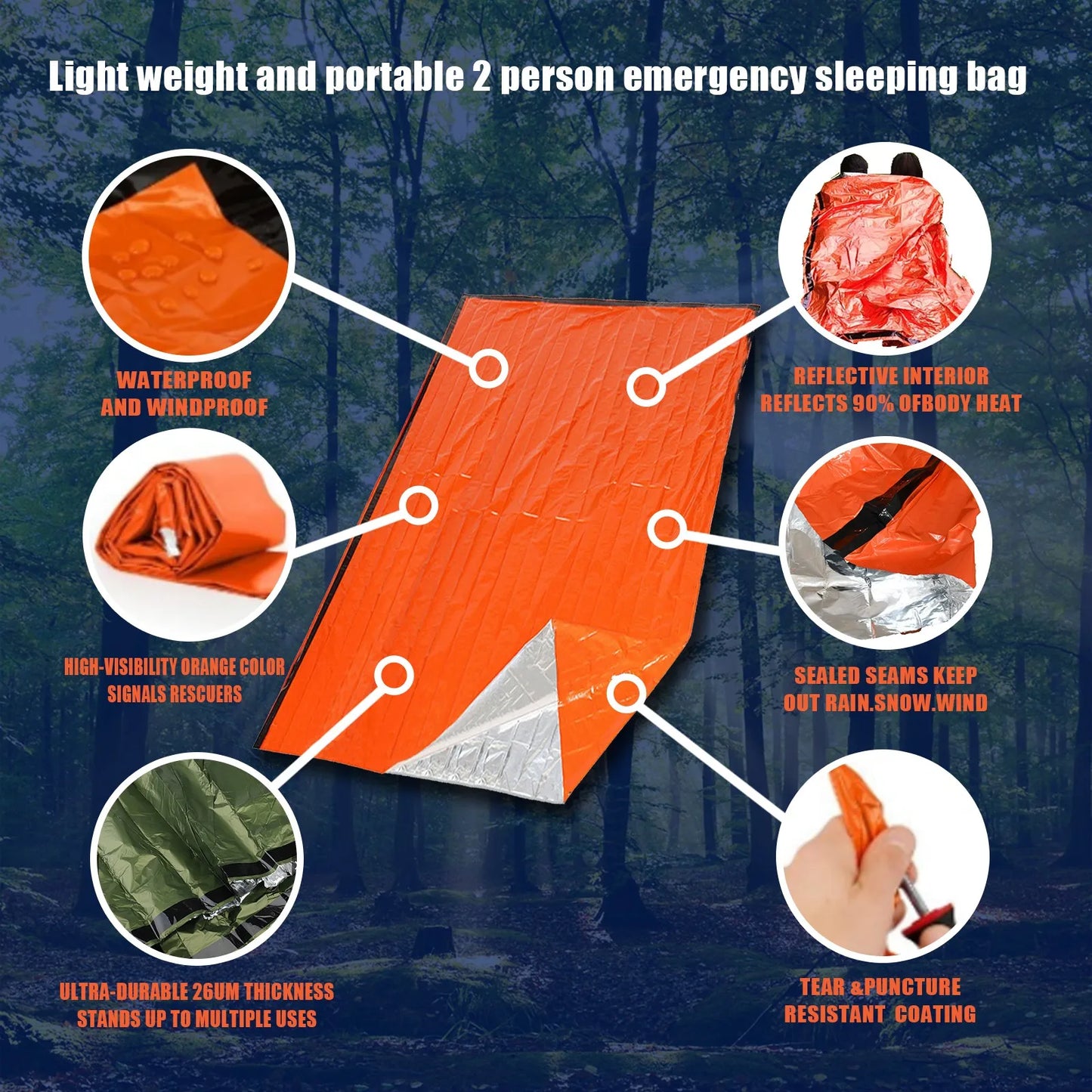 ThermaMate - Emergency Sleeping Bag